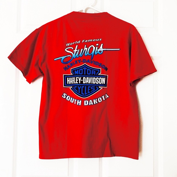 Harley Davidson mens cotton tee shirt, size Medium - Picture 3 of 5